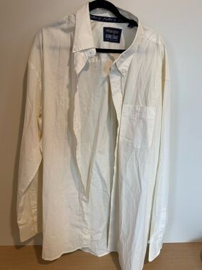 Wrangler George Strait Collection Men's Cream Button-Up Shirt